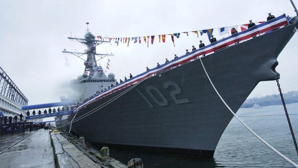 USS Sampson (file image)