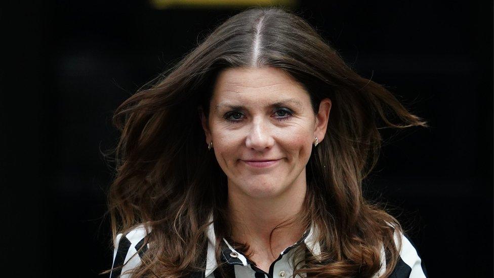 Culture Secretary Michelle Donelan leaving 10 Downing Street, London, following the first Cabinet meeting with new Prime Minister Liz Truss