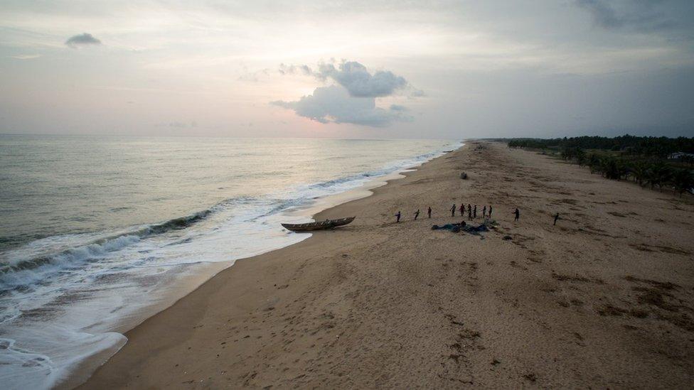 Ghana beach