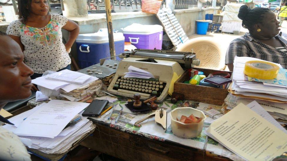 A street legal chamber in Ghana