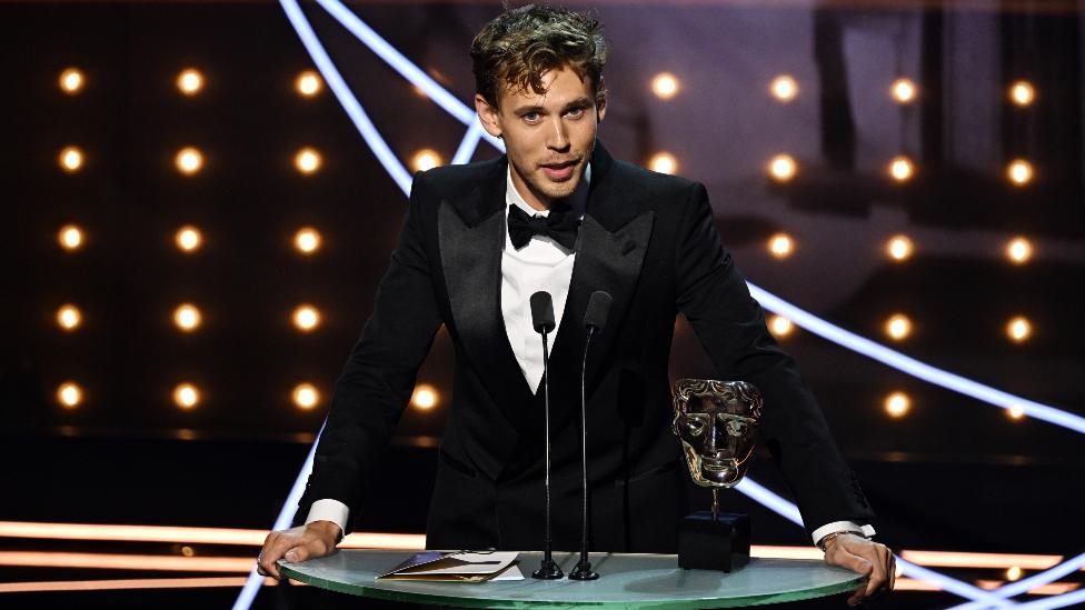 Austin Butler at the Bafta Film Awards