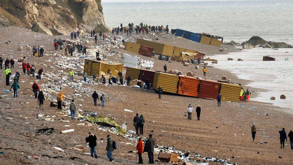 Branscombe beach