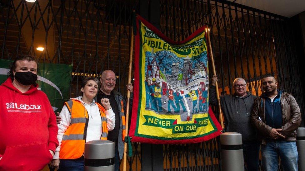 RMT union reps