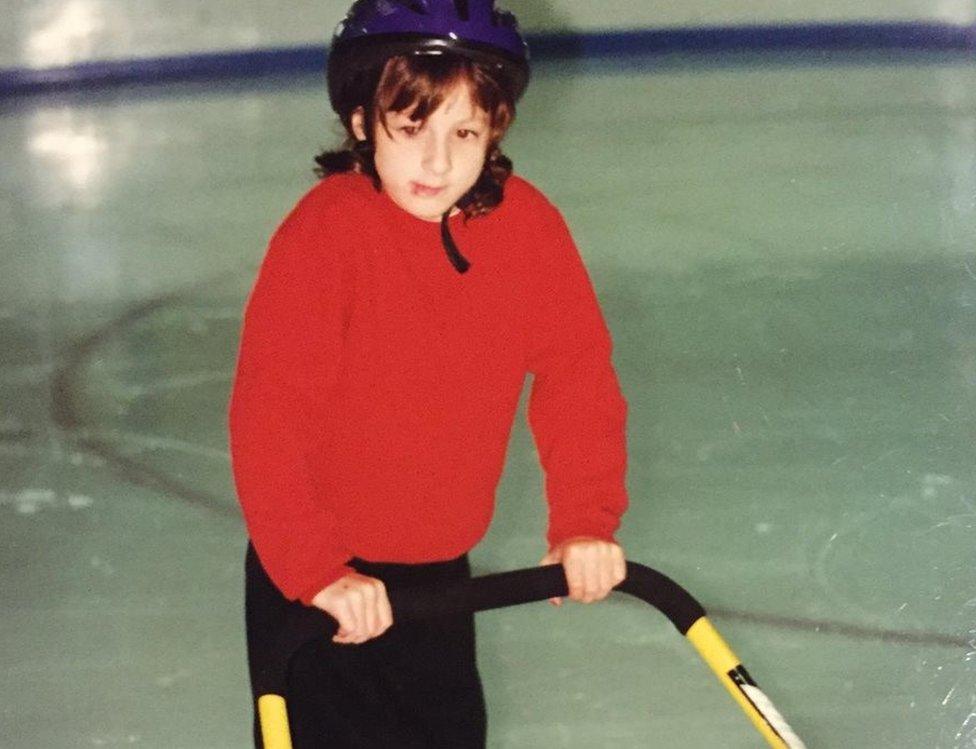 Tatyana McFadden as a child