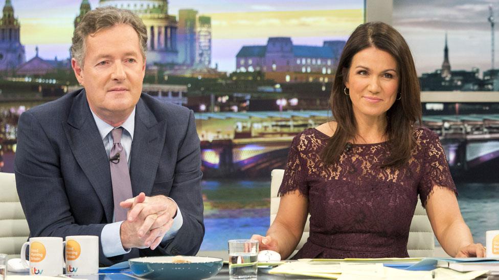 Piers Morgan and Susanna Reid