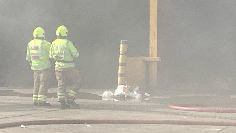 Colwick Industrial Estate fire