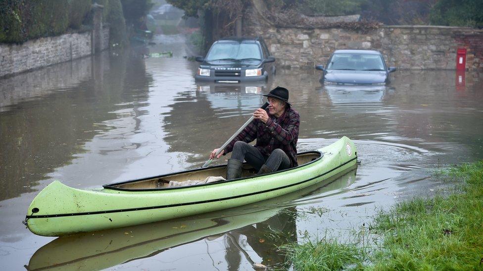 Flooding in Lower Lydbrook