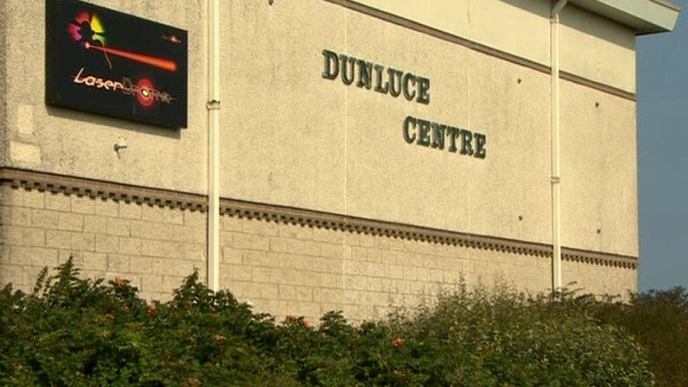 Dunluce Centre building