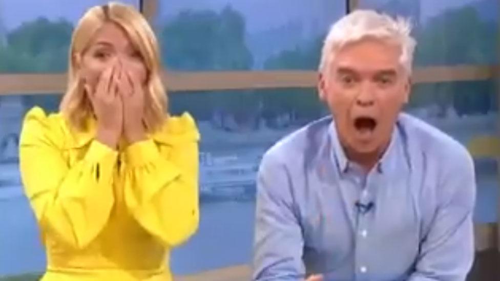 Holly Willoughby and Phillip Schofield