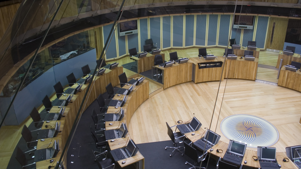 Welsh Assembly chamber