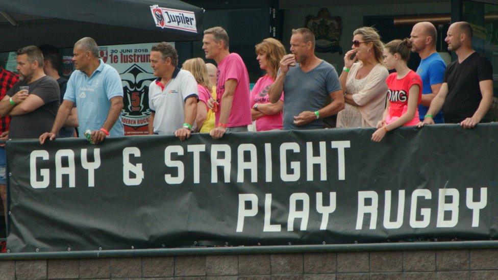 Fans at the 2018 Bingham Cup