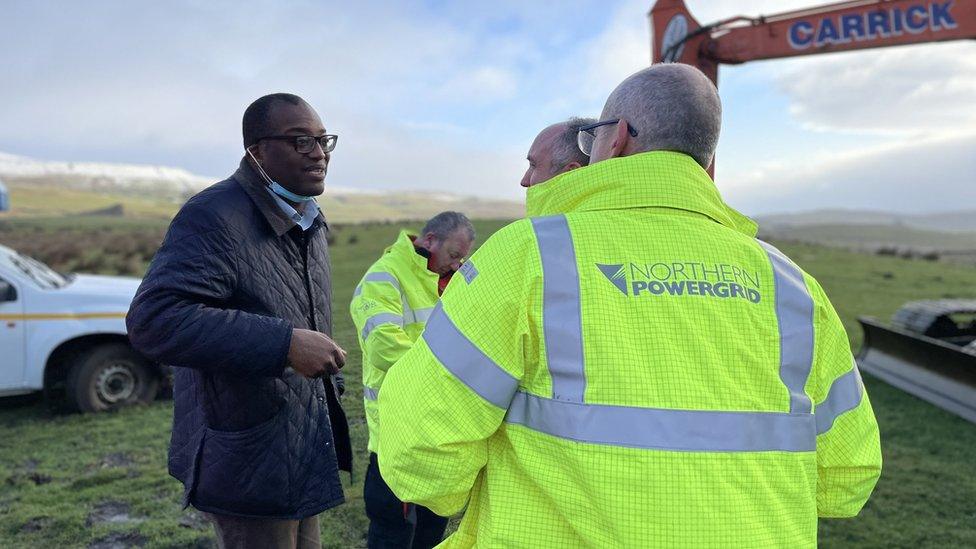 Kwasi Kwarteng speaks to engineers