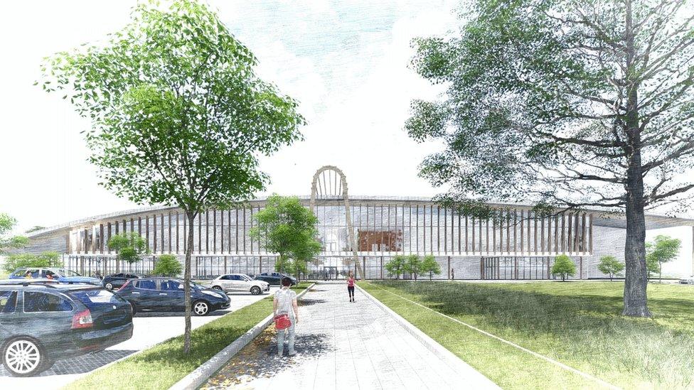 Design for Braywick Park leisure centre