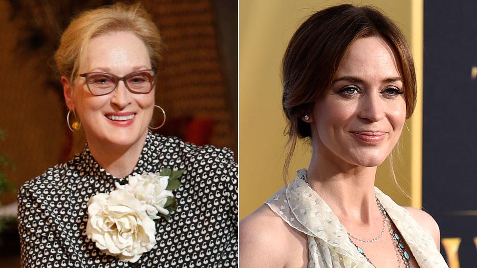 Meryl Streep and Emily Blunt