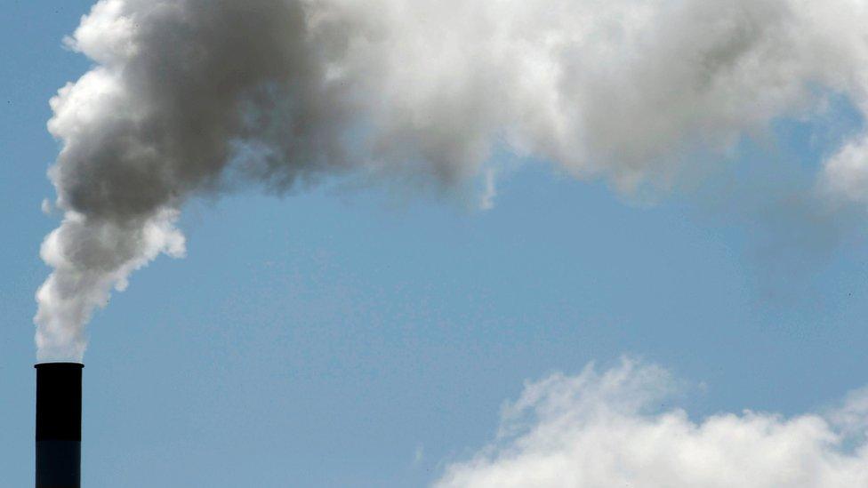 Smoking chimney