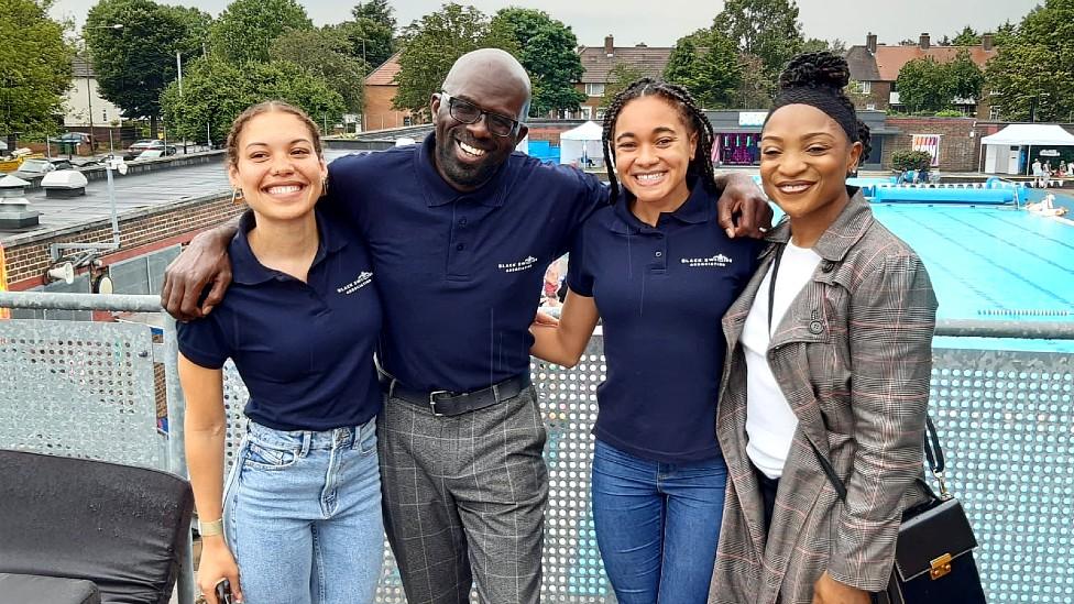 Black Swimming Association founders