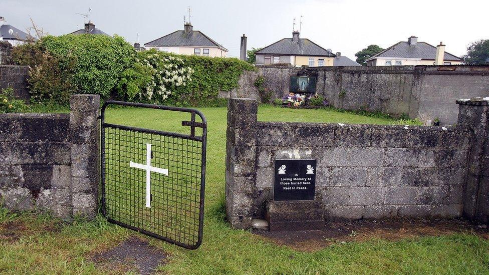 Site of former home in Tuam, County Galway