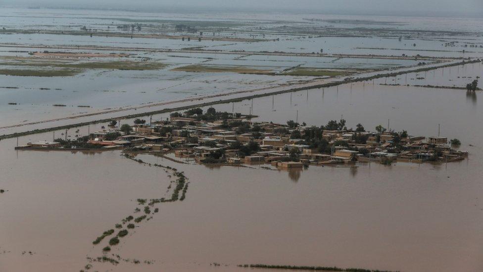 Khuzestan province is now seeing the worst of the flooding