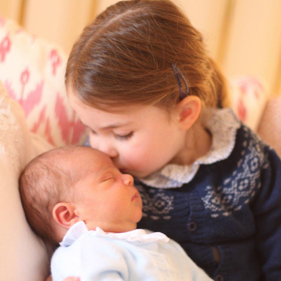 Princess Charlotte and Prince Louis