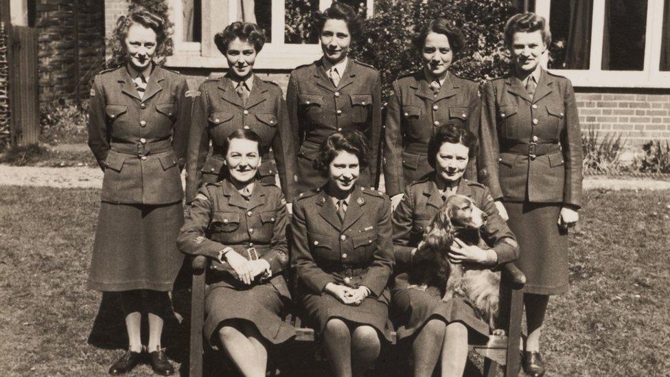 Queen Elizabeth II in the Auxiliary Territorial Service