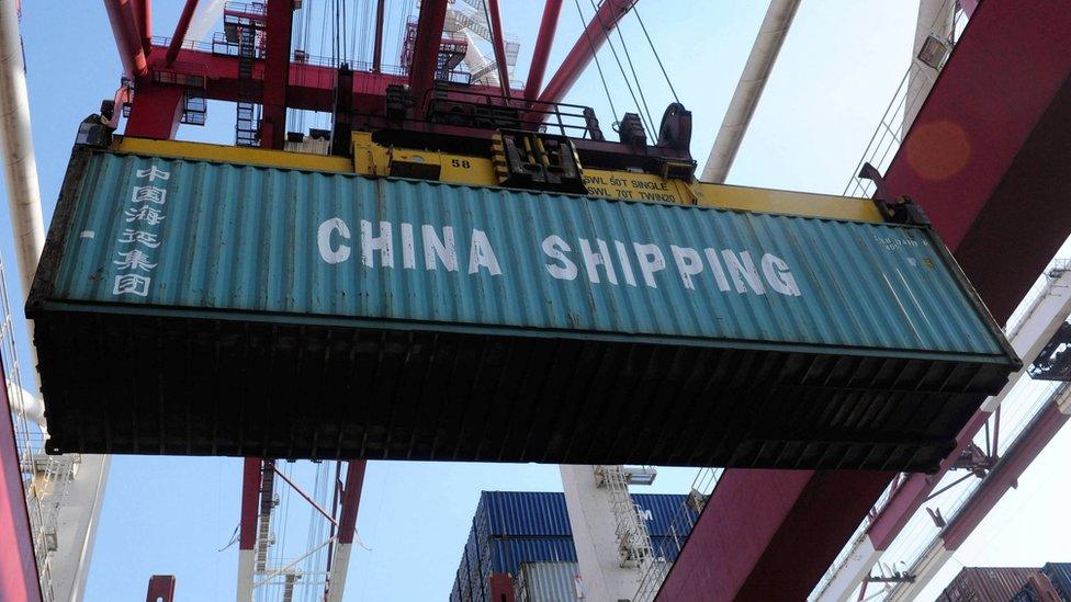 China shipping container