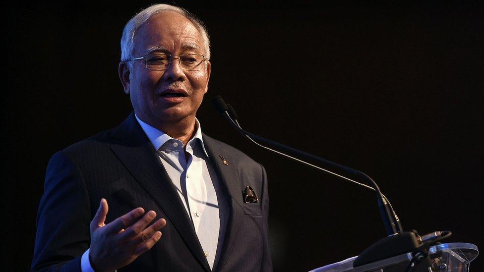 Najib Razak was appointed prime minister in 2009