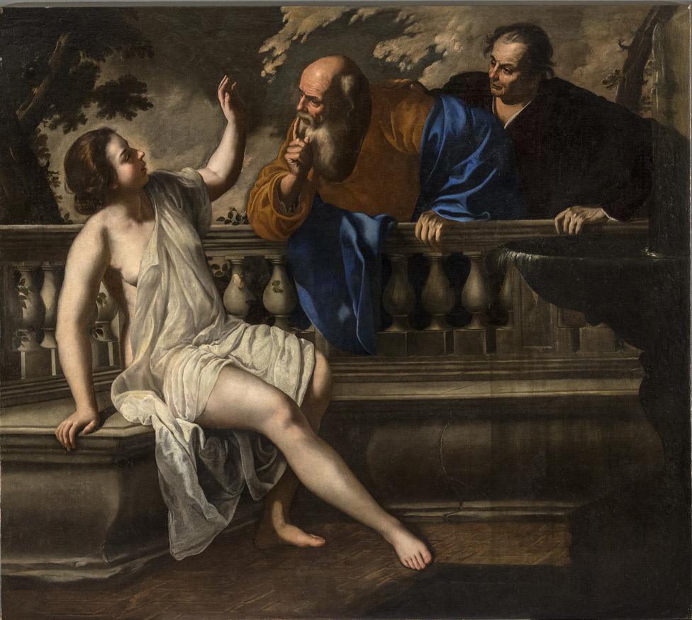 Artemisia Gentileschi, Susanna and the Elders, 1652