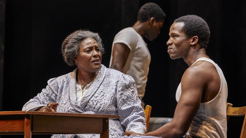 Sharon D Clarke in Death of a Salesman