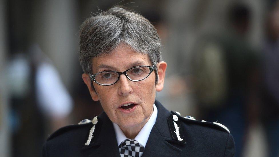 Met Police Commissioner Cressida Dick