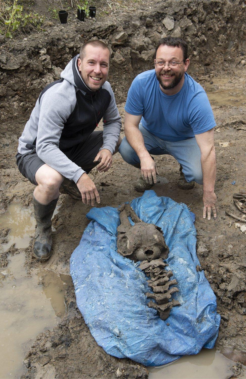 Paul McDonald (left) and Dr Murray Cook (right)