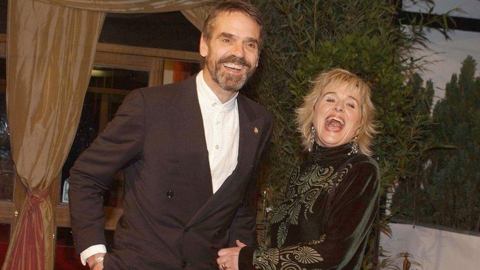 Sinead Cusack and Jeremy Irons