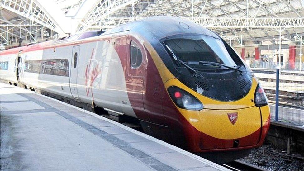 train at Lime Street