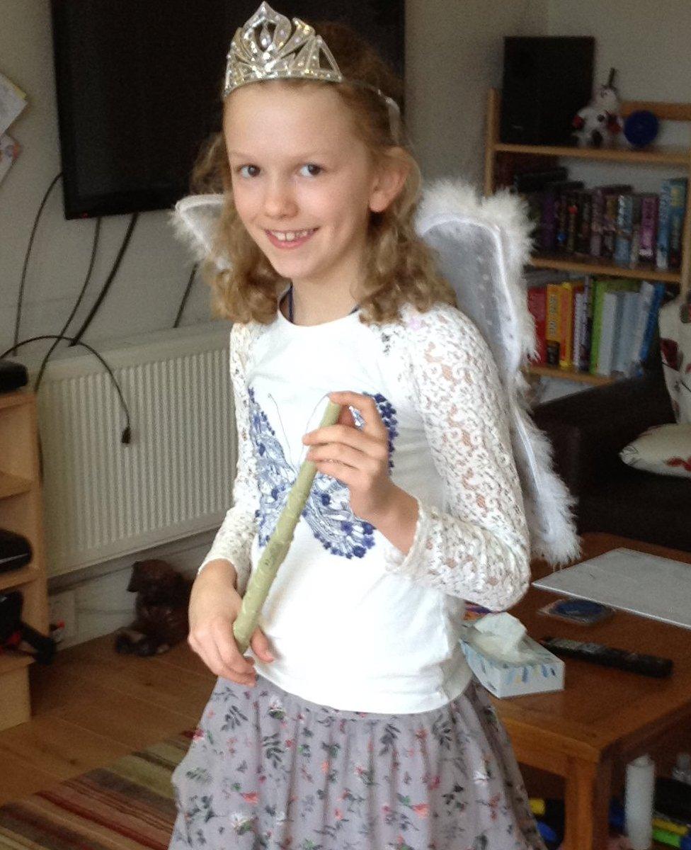 Ten-year-old Holly from Chorley