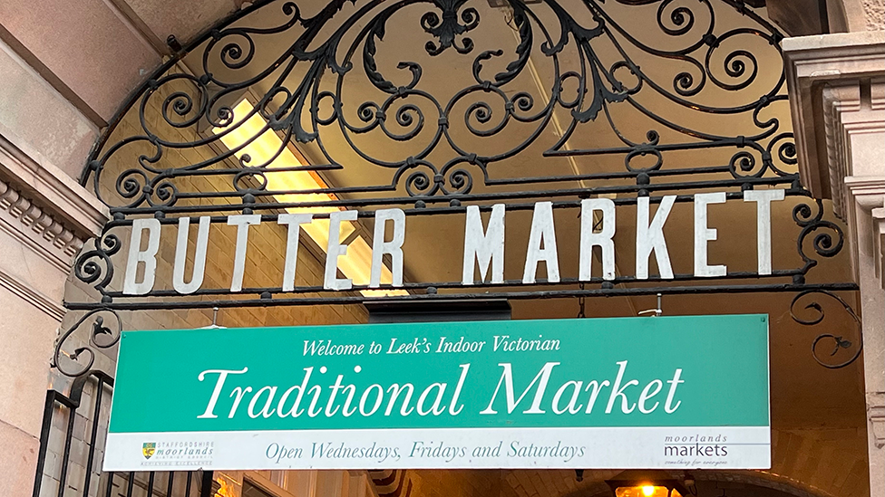 Butter Market sign