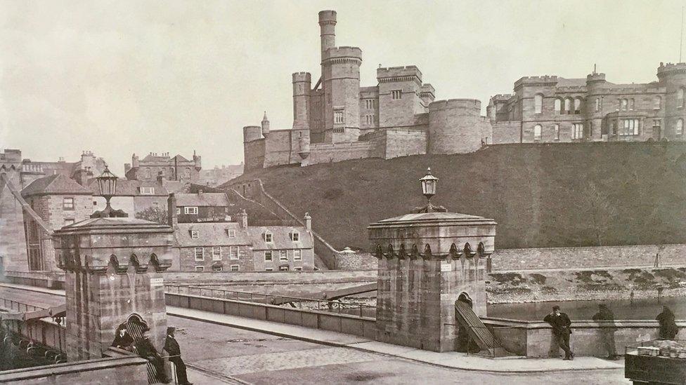 Inverness Castle in 20th Century