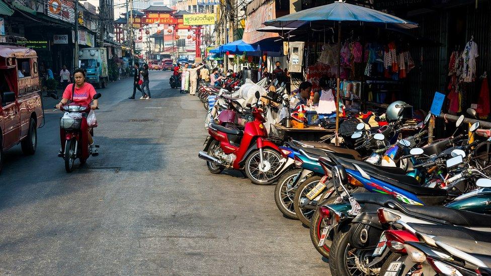 Street scene in Chaing Mai