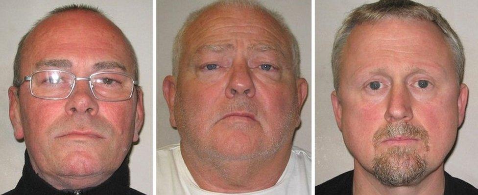 Carl Wood, William Lincoln and Hugh Doyle