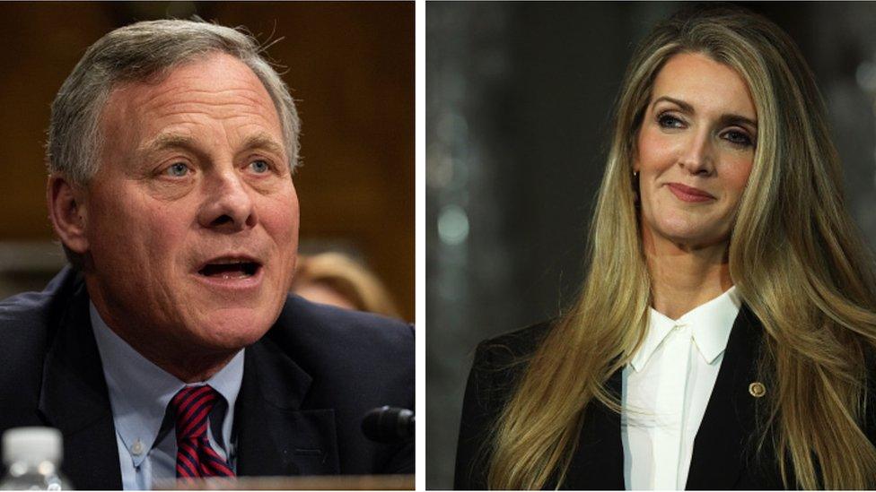 Richard Burr and Kelly Loeffler