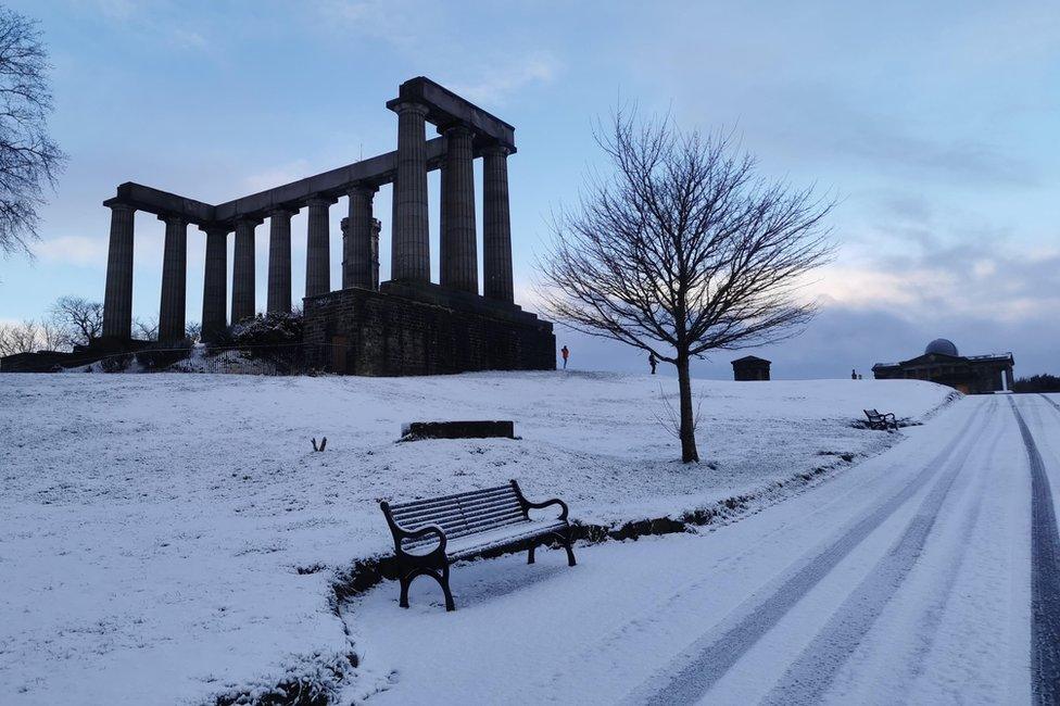 National Monument of Scotland by Muddy paws