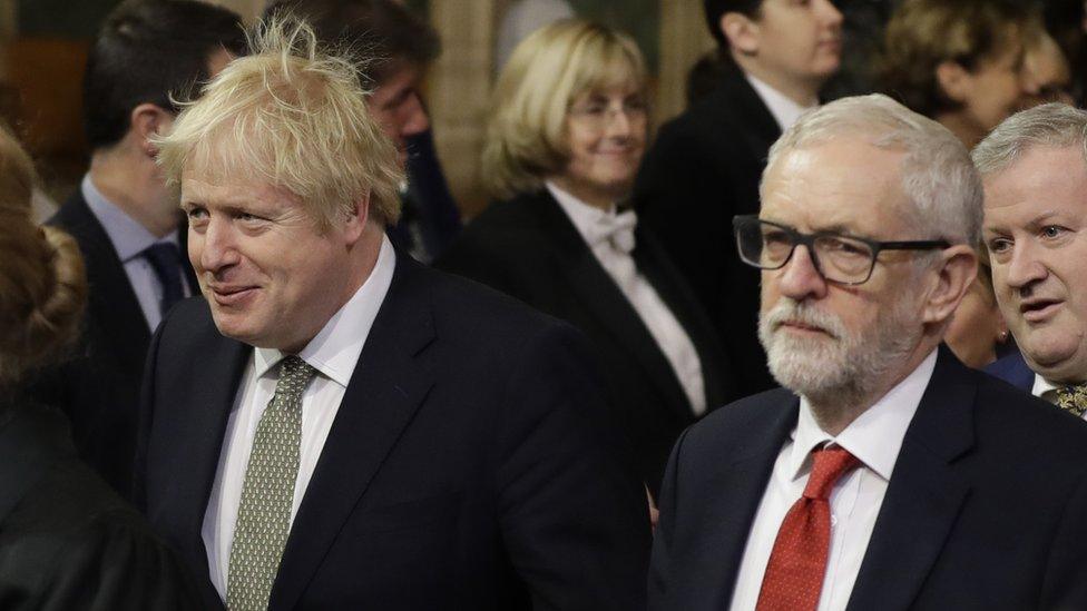 Boris Johnson and Jeremy Corbyn