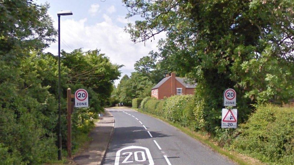 Road in Leicestershire