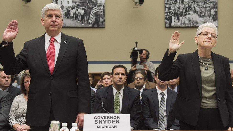 Rick Snyder and Gina McCarthy