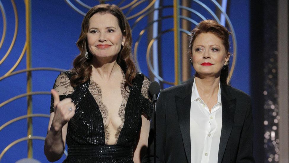 Geena Davis and Susan Sarandon