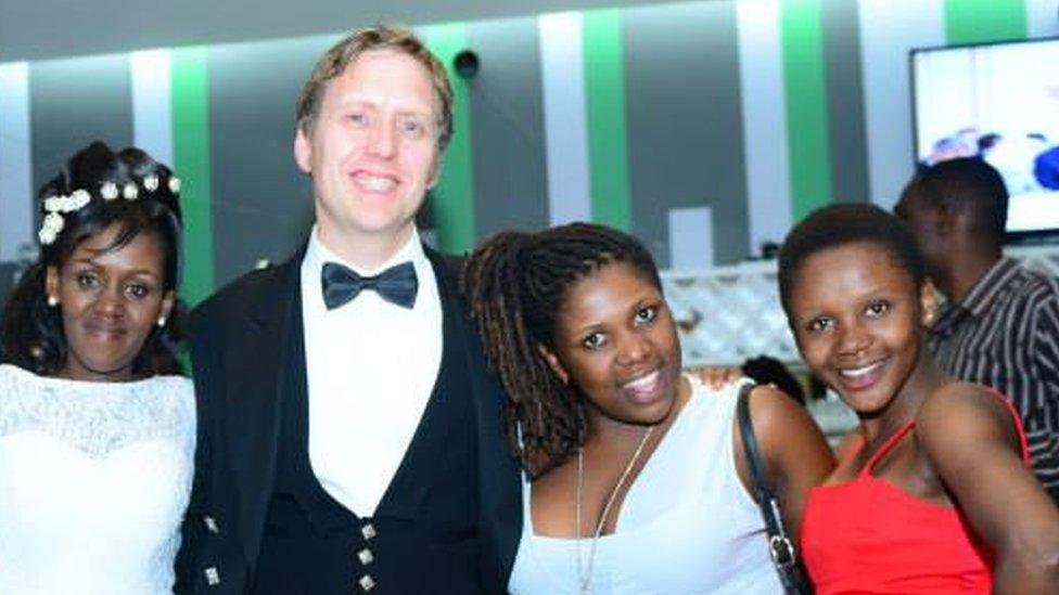 Umutesi, Iain, Delphine and Natacha