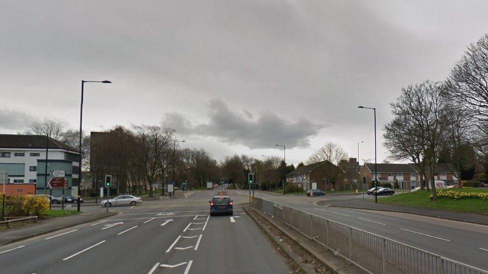 The junction of Edgbaston Road and Pershore Road - generic image