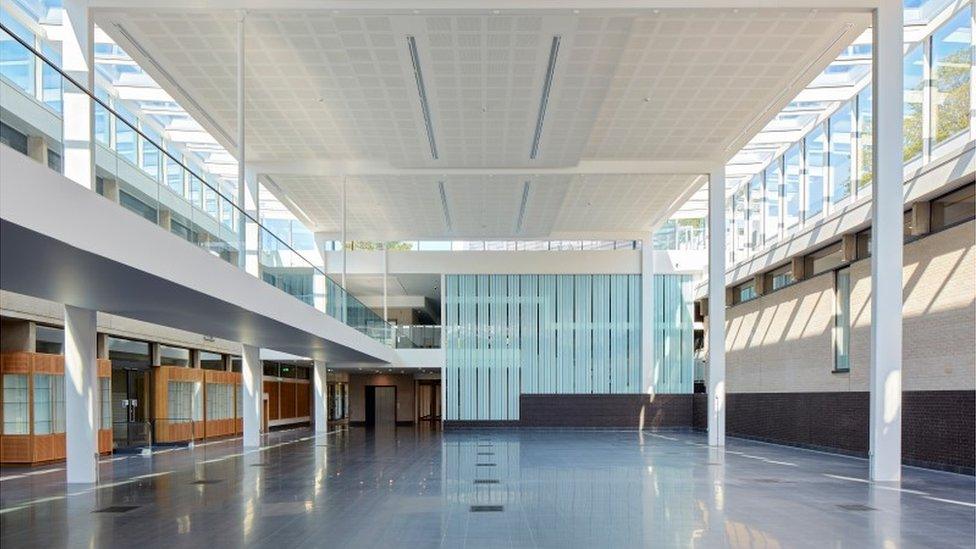 Main building interior atrium