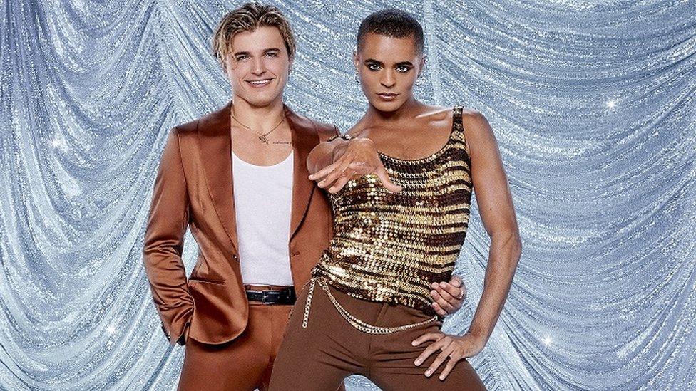 Layton Williams and Nikita Kuzmin