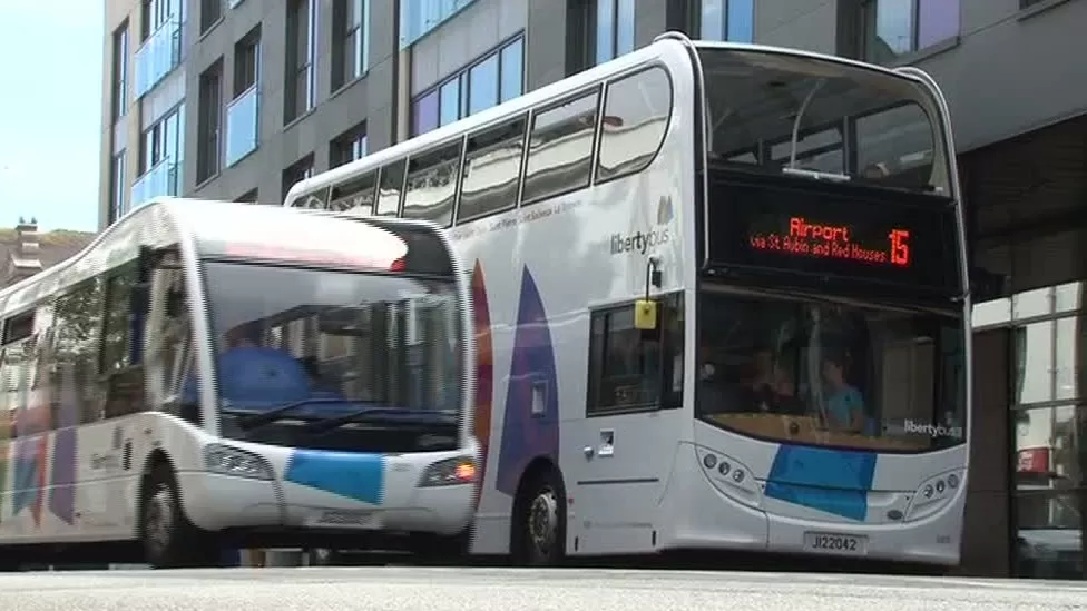 LibertyBus buses in Jersey