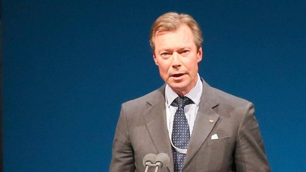 Luxembourg's Grand Duke Henri