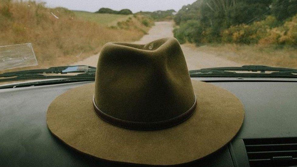 An Akubra hat